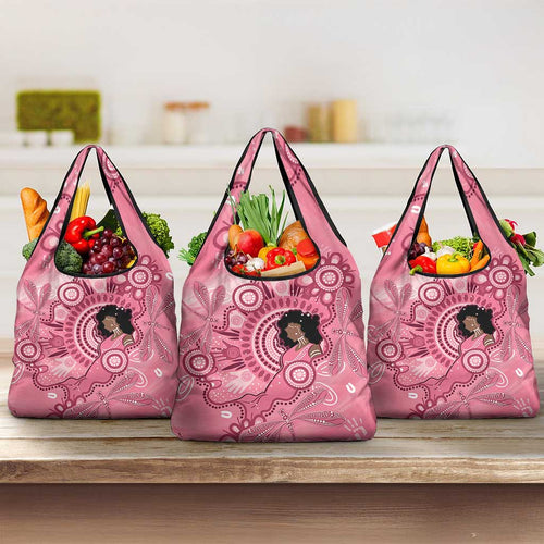 Australia Women's Day Aboriginal Grocery Bag Mother's Love