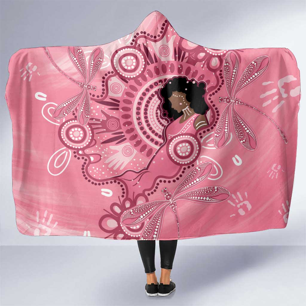 Australia Women's Day Aboriginal Hooded Blanket Mother's Love