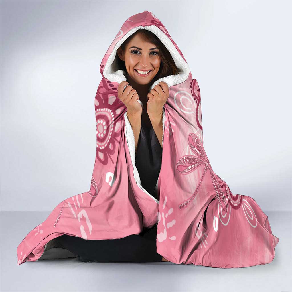 Australia Women's Day Aboriginal Hooded Blanket Mother's Love