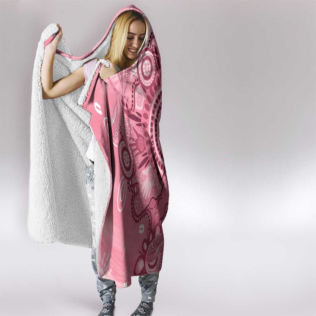 Australia Women's Day Aboriginal Hooded Blanket Mother's Love