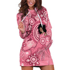 Australia Women's Day Aboriginal Hoodie Dress Mother's Love