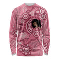 Australia Women's Day Aboriginal Long Sleeve Shirt Mother's Love