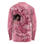 Australia Women's Day Aboriginal Long Sleeve Shirt Mother's Love