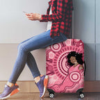 Australia Women's Day Aboriginal Luggage Cover Mother's Love