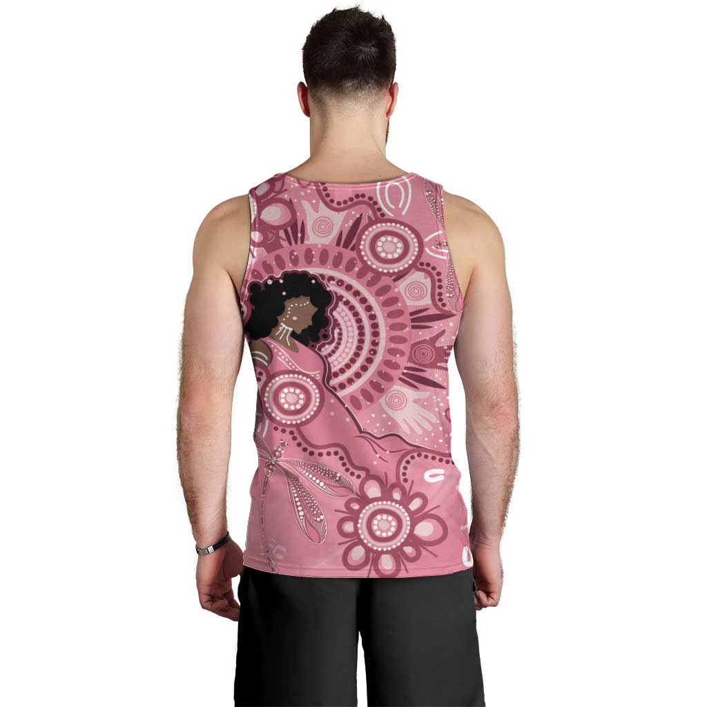 Australia Women's Day Aboriginal Men Tank Top Mother's Love