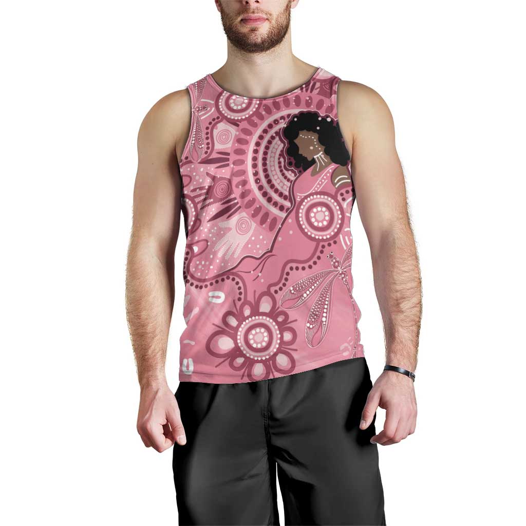 Australia Women's Day Aboriginal Men Tank Top Mother's Love