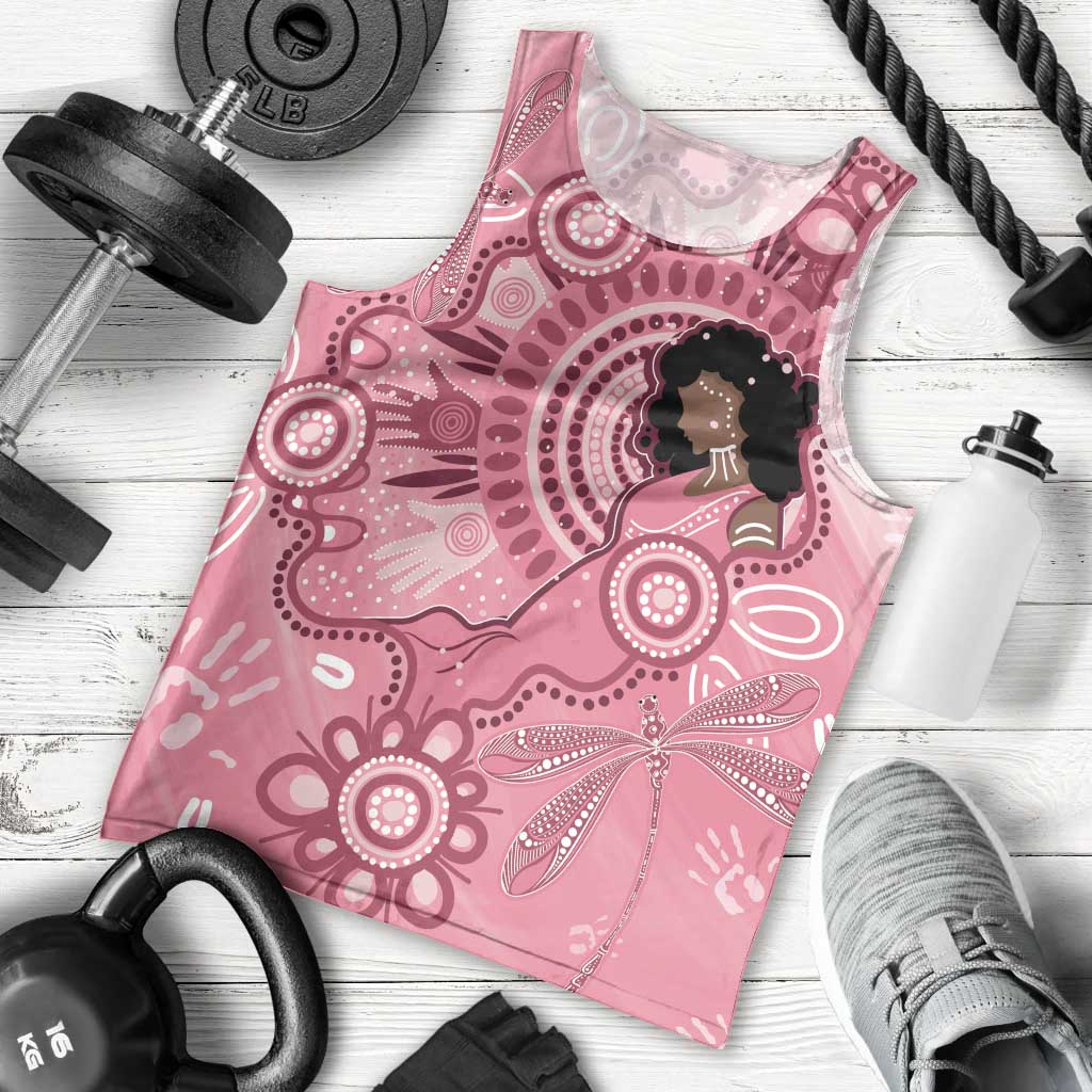 Australia Women's Day Aboriginal Men Tank Top Mother's Love