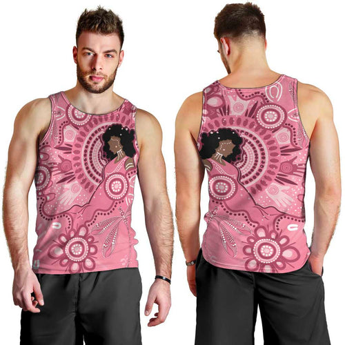 Australia Women's Day Aboriginal Men Tank Top Mother's Love