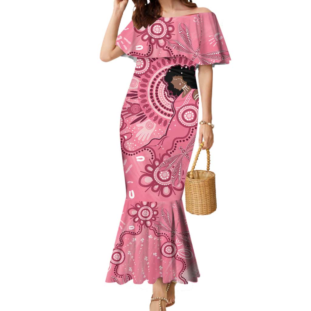 Australia Women's Day Aboriginal Mermaid Dress Mother's Love