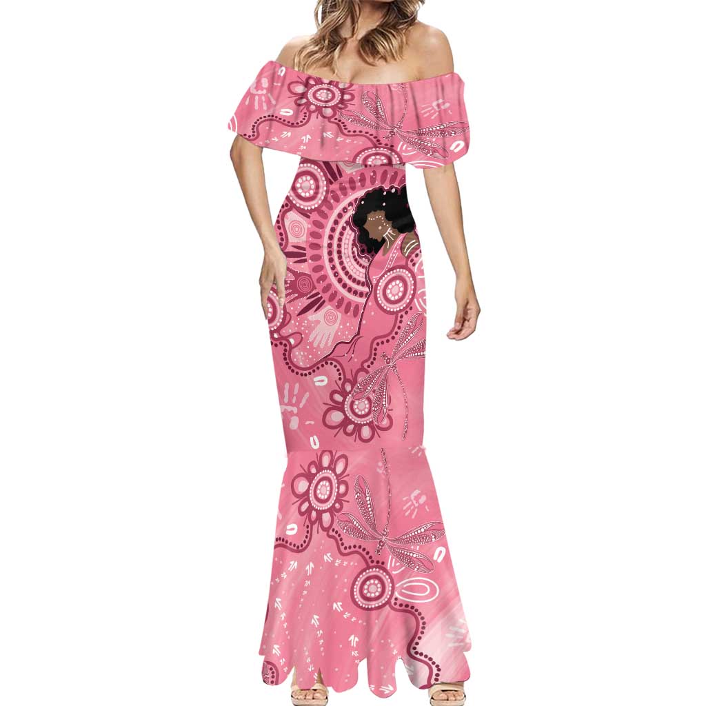 Australia Women's Day Aboriginal Mermaid Dress Mother's Love