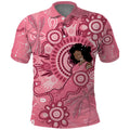 Australia Women's Day Aboriginal Polo Shirt Mother's Love