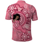 Australia Women's Day Aboriginal Polo Shirt Mother's Love