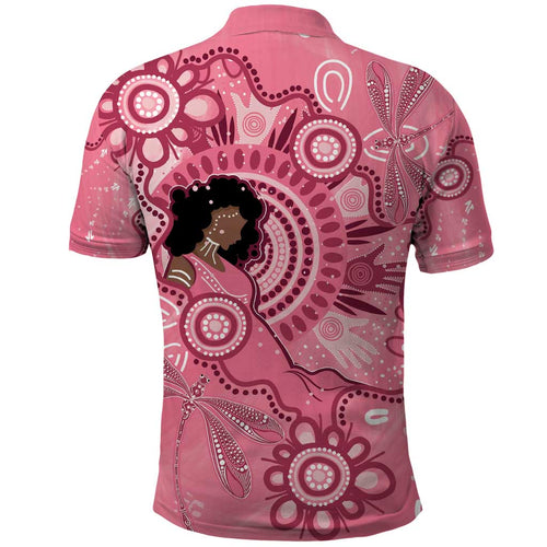 Australia Women's Day Aboriginal Polo Shirt Mother's Love