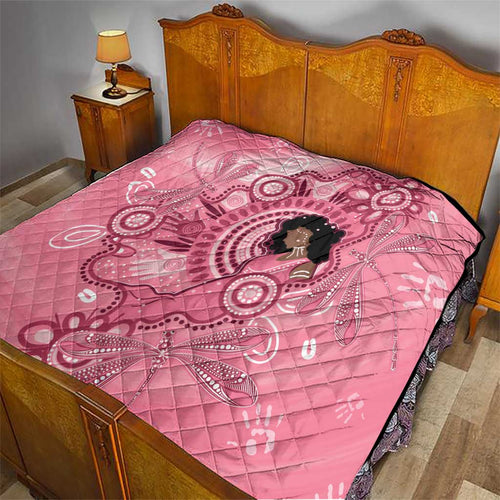 Australia Women's Day Aboriginal Quilt Mother's Love