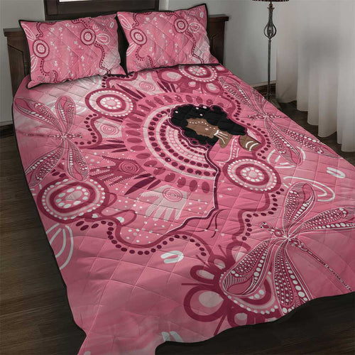 Australia Women's Day Aboriginal Quilt Bed Set Mother's Love