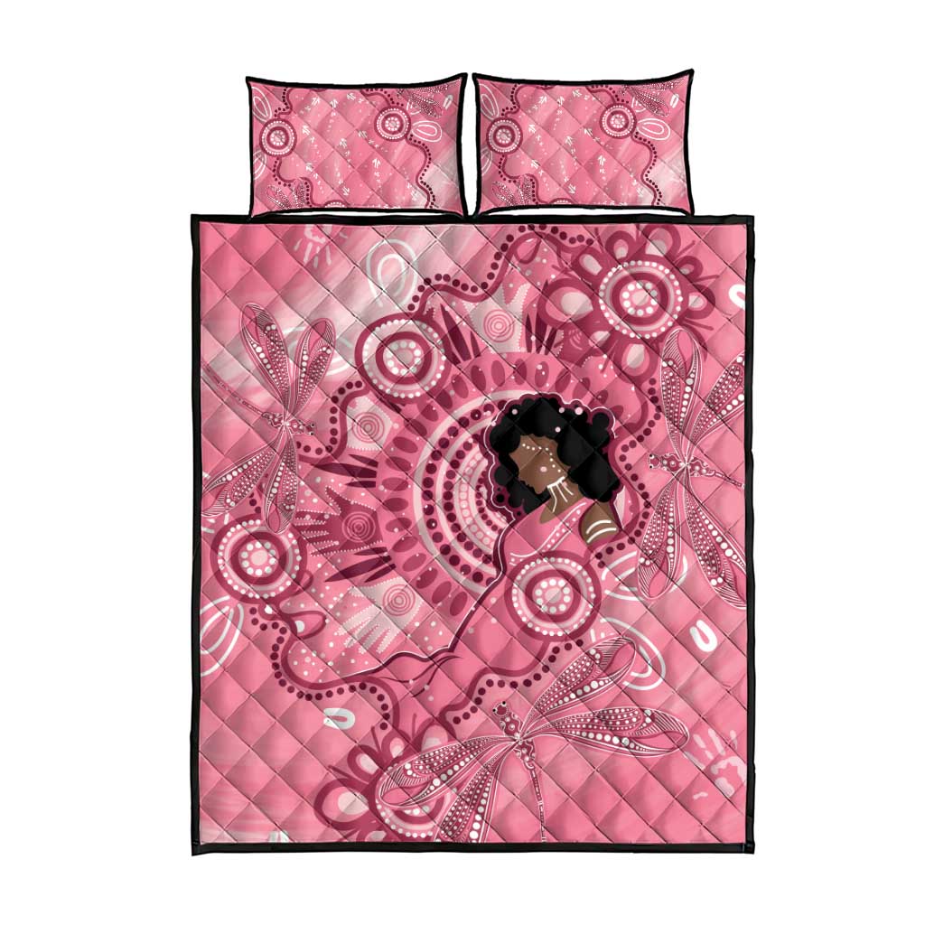 Australia Women's Day Aboriginal Quilt Bed Set Mother's Love