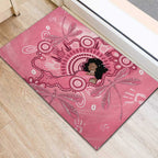 Australia Women's Day Aboriginal Rubber Doormat Mother's Love