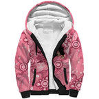 Australia Women's Day Aboriginal Sherpa Hoodie Mother's Love