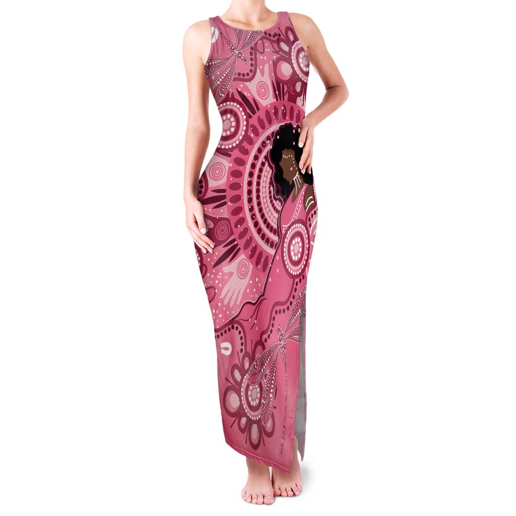 Australia Women's Day Aboriginal Tank Maxi Dress Mother's Love