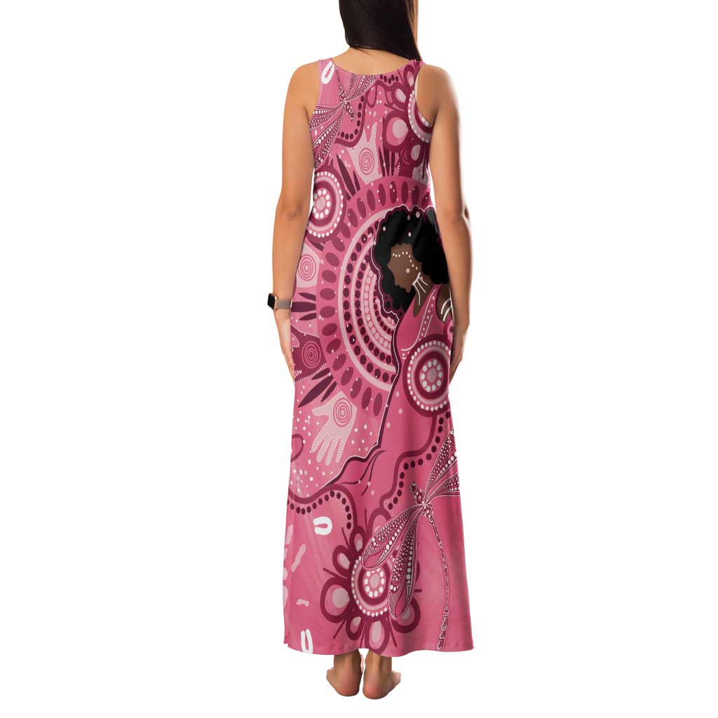 Australia Women's Day Aboriginal Tank Maxi Dress Mother's Love