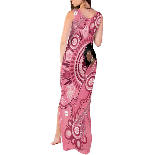 Australia Women's Day Aboriginal Tank Maxi Dress Mother's Love