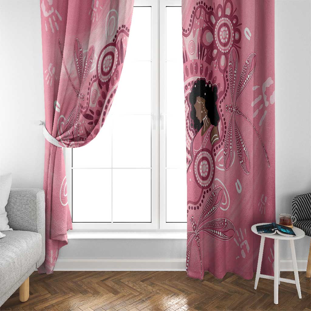 Australia Women's Day Aboriginal Window Curtain Mother's Love
