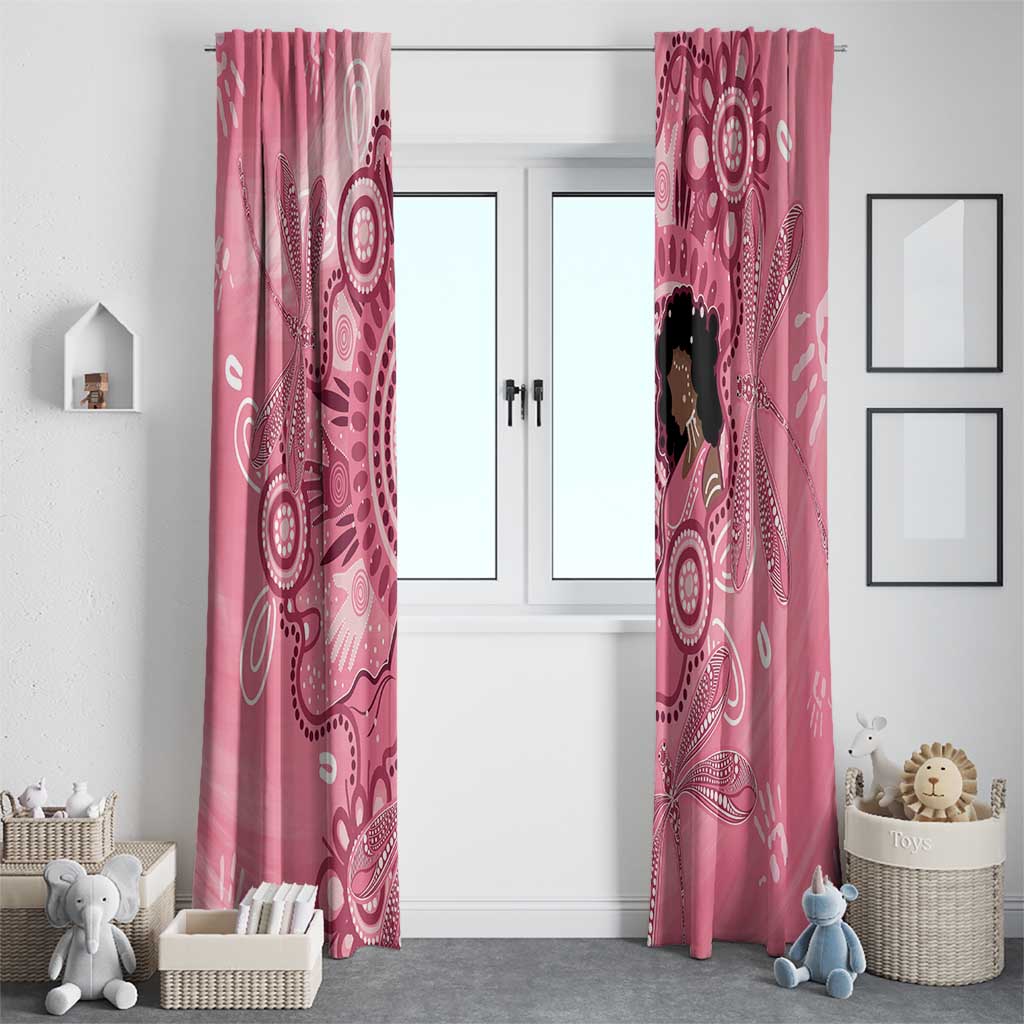 Australia Women's Day Aboriginal Window Curtain Mother's Love