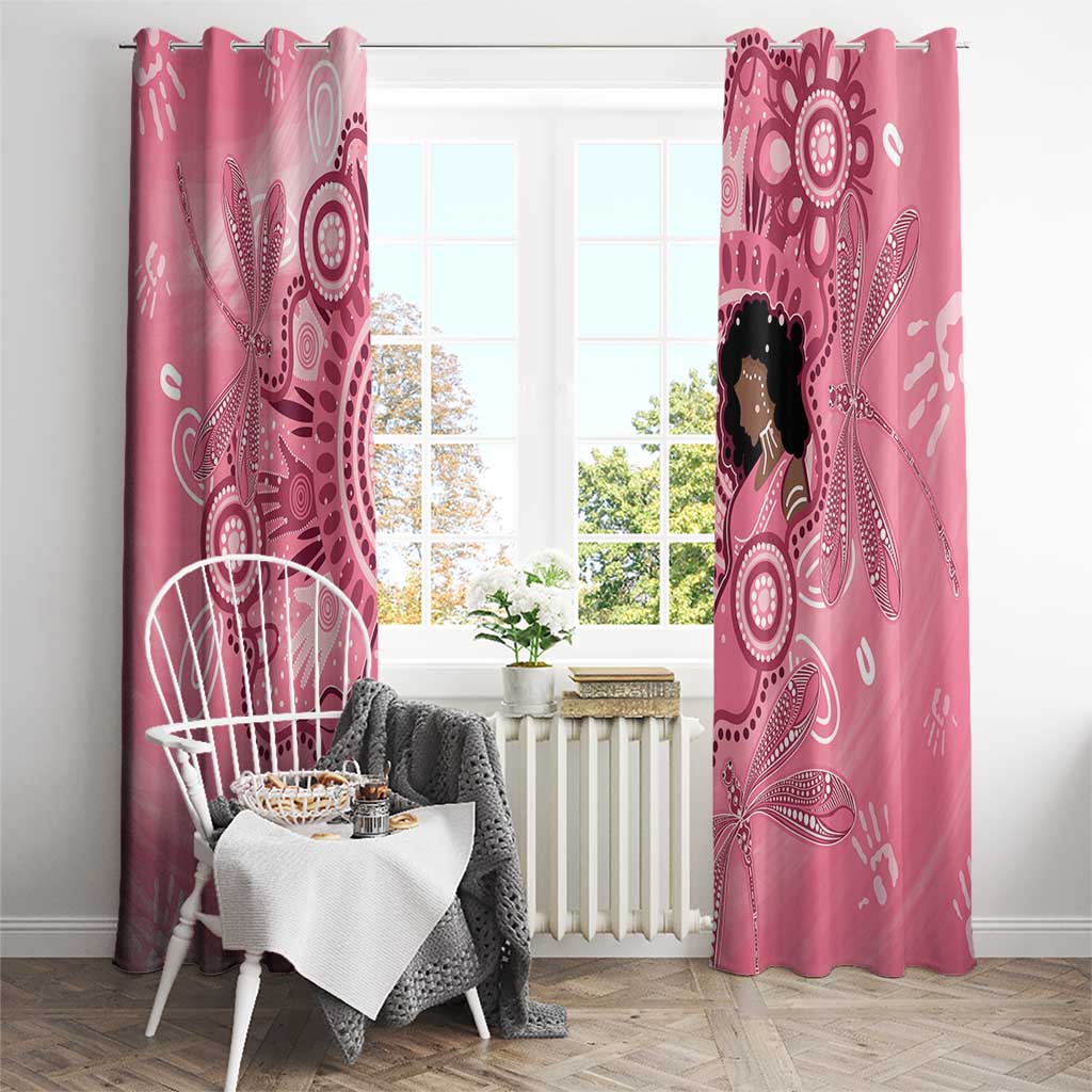 Australia Women's Day Aboriginal Window Curtain Mother's Love