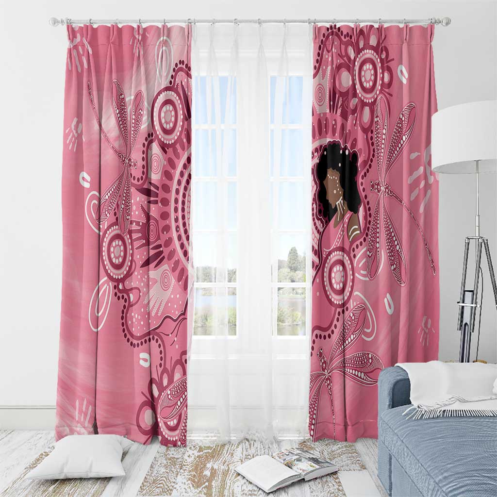 Australia Women's Day Aboriginal Window Curtain Mother's Love