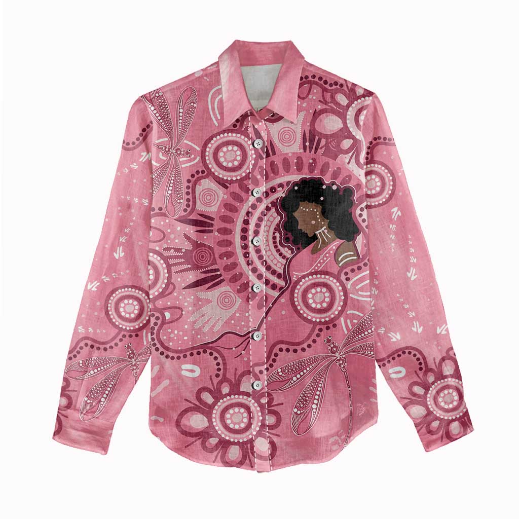 Australia Women's Day Aboriginal Women Casual Shirt Mother's Love