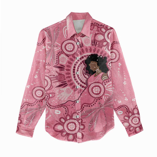 Australia Women's Day Aboriginal Women Casual Shirt Mother's Love