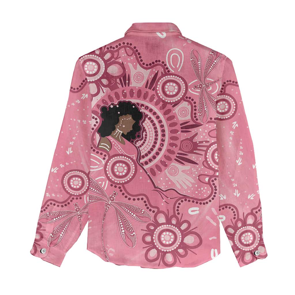 Australia Women's Day Aboriginal Women Casual Shirt Mother's Love