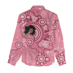 Australia Women's Day Aboriginal Women Casual Shirt Mother's Love