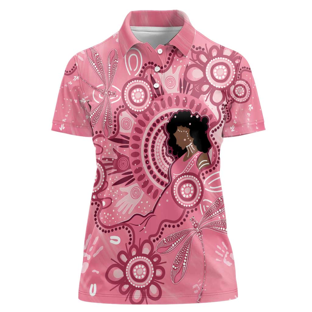 Australia Women's Day Aboriginal Women Polo Shirt Mother's Love