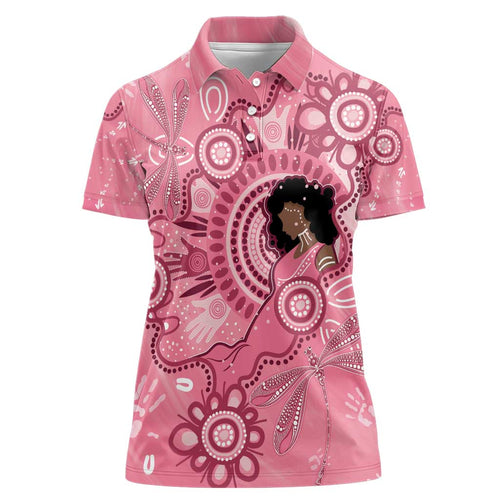 Australia Women's Day Aboriginal Women Polo Shirt Mother's Love