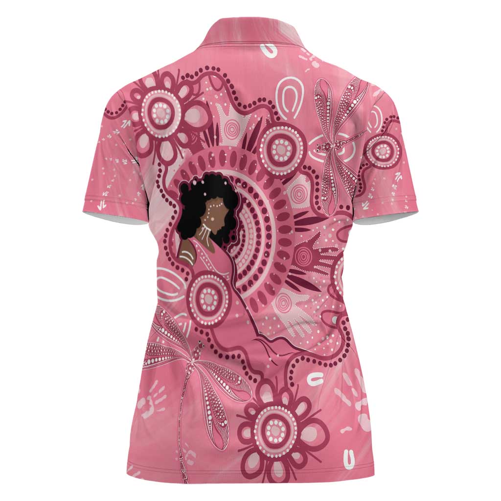 Australia Women's Day Aboriginal Women Polo Shirt Mother's Love