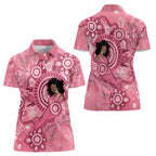 Australia Women's Day Aboriginal Women Polo Shirt Mother's Love