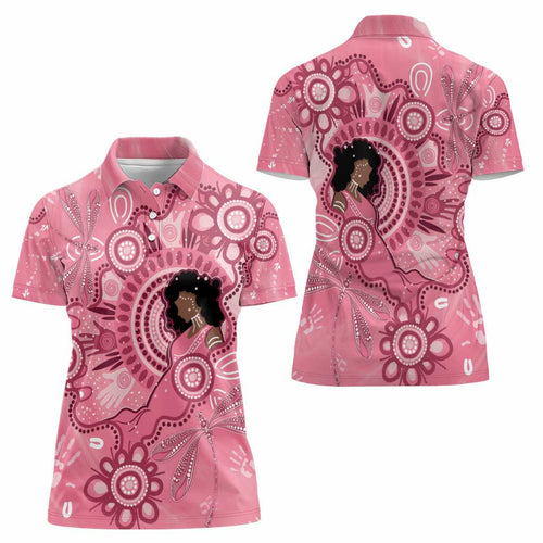 Australia Women's Day Aboriginal Women Polo Shirt Mother's Love