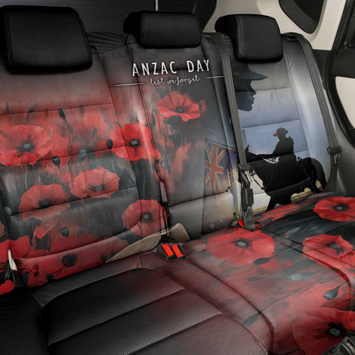 Anzac Day Back Car Seat Cover Women In War - Lest We Forget