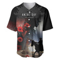 Anzac Day Baseball Jersey Women In War - Lest We Forget