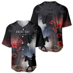 Anzac Day Baseball Jersey Women In War - Lest We Forget