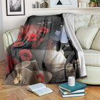 Anzac Day Blanket Women In War - Lest We Forget