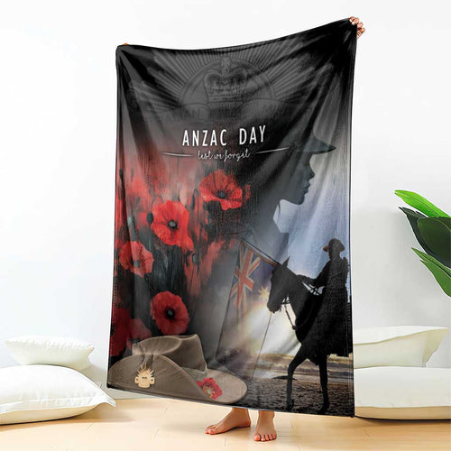Anzac Day Blanket Women In War - Lest We Forget
