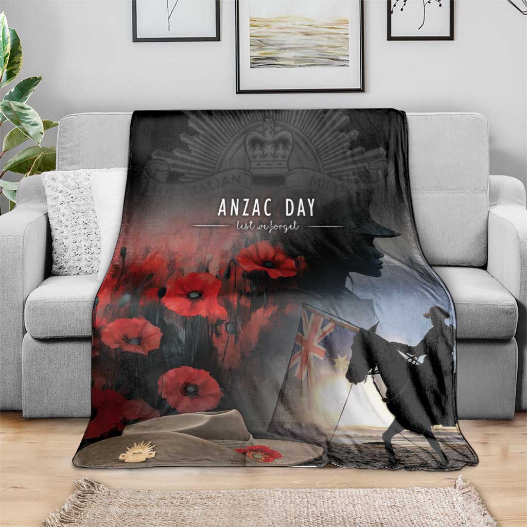 Anzac Day Blanket Women In War - Lest We Forget