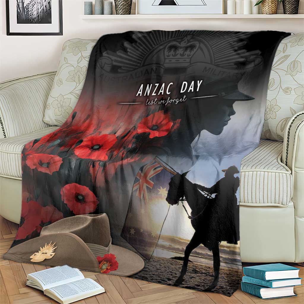 Anzac Day Blanket Women In War - Lest We Forget