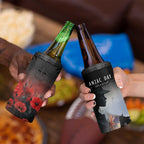 Anzac Day 4 in 1 Can Cooler Tumbler Women In War - Lest We Forget