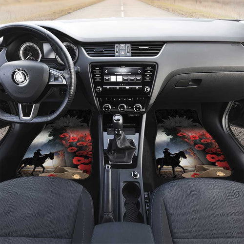 Anzac Day Car Mats Women In War - Lest We Forget