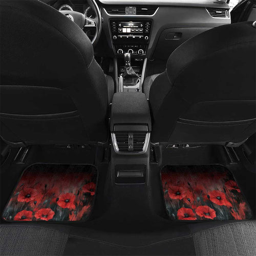 Anzac Day Car Mats Women In War - Lest We Forget