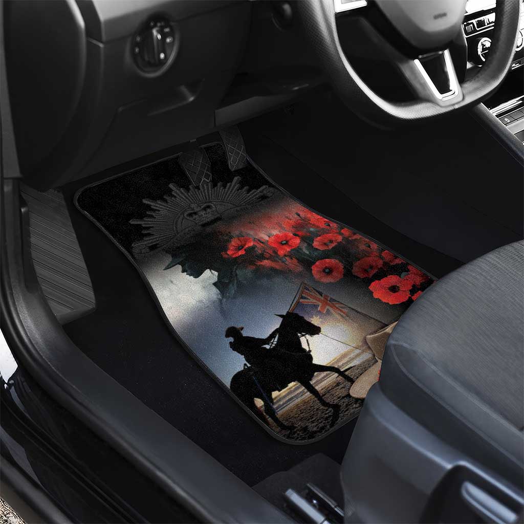 Anzac Day Car Mats Women In War - Lest We Forget