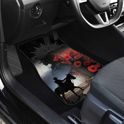 Anzac Day Car Mats Women In War - Lest We Forget